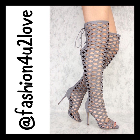 ❤️SIZE 6 Wide Calf & Thighs Thigh High Boots - Picture 3 of 8